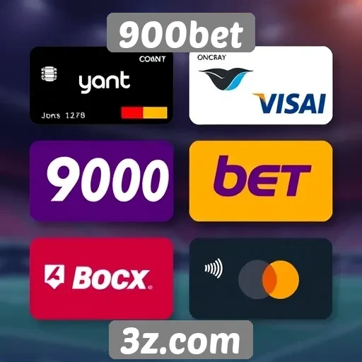 Métodos de pagamento oferecidos pelo 900bet
